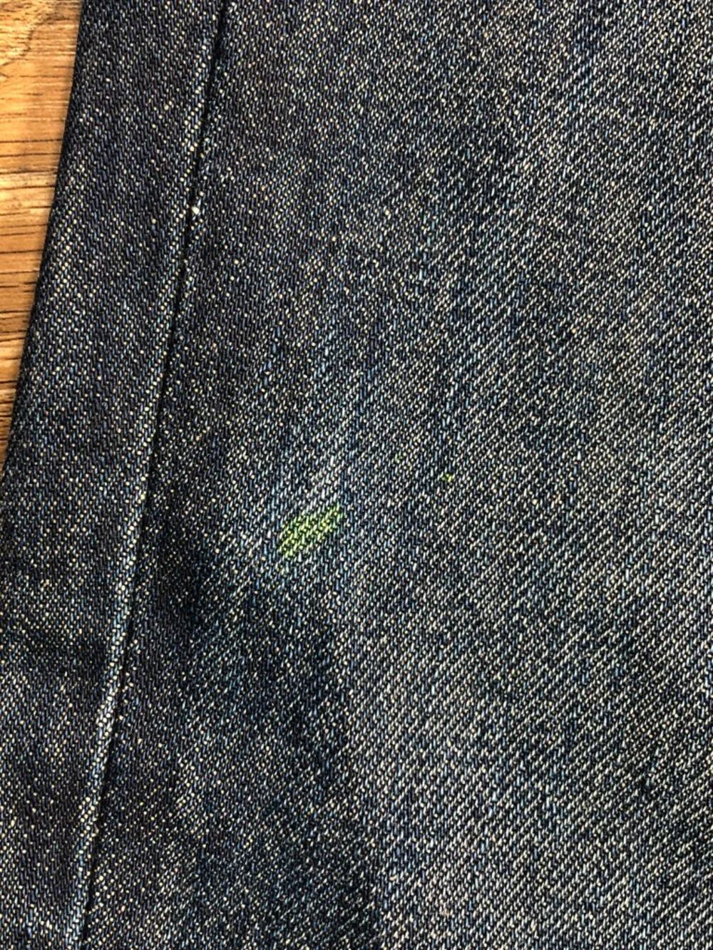 Levis 511 Jeans Mens Tag 38x32 White Oak Cone Denim Dark Blue USA Actual 38x32